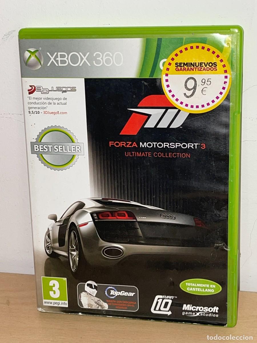 Videojuegos y Consolas: Microsoft XBOX 360 juego Forza Motorsport 3 Ultimate Collection PAL 2010 castellano esp
