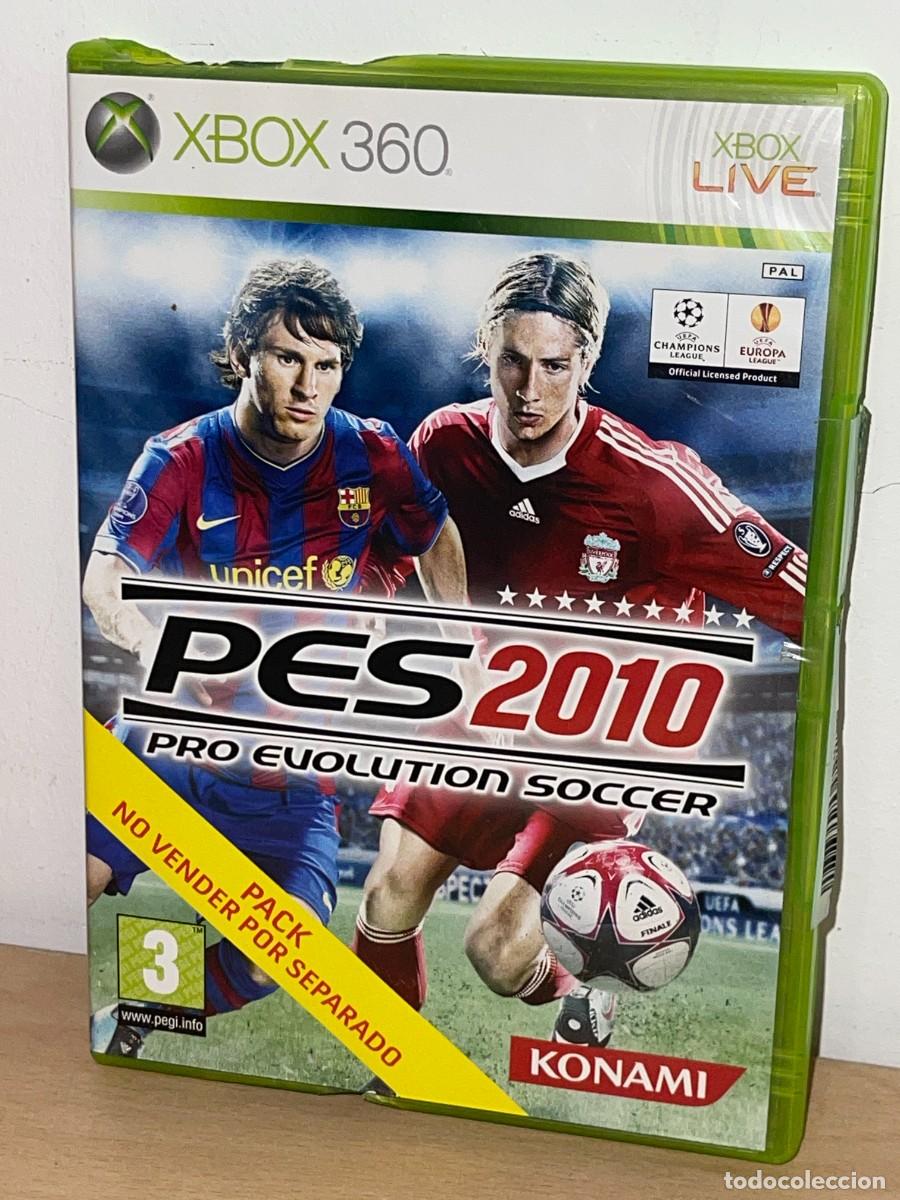 Videojuegos y Consolas: Microsoft XBOX 360 juego PES 2010 Pro Evolution Soccer Konami PAL castellano esp torres messi