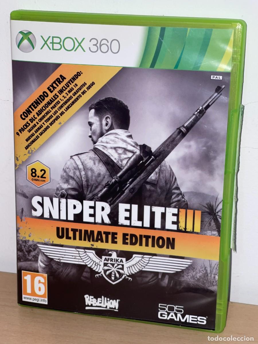 Videojuegos y Consolas: Microsoft XBOX 360 juego Sniper Elite III Ultimate Edition Rebelion PAL 2015 castellano esp