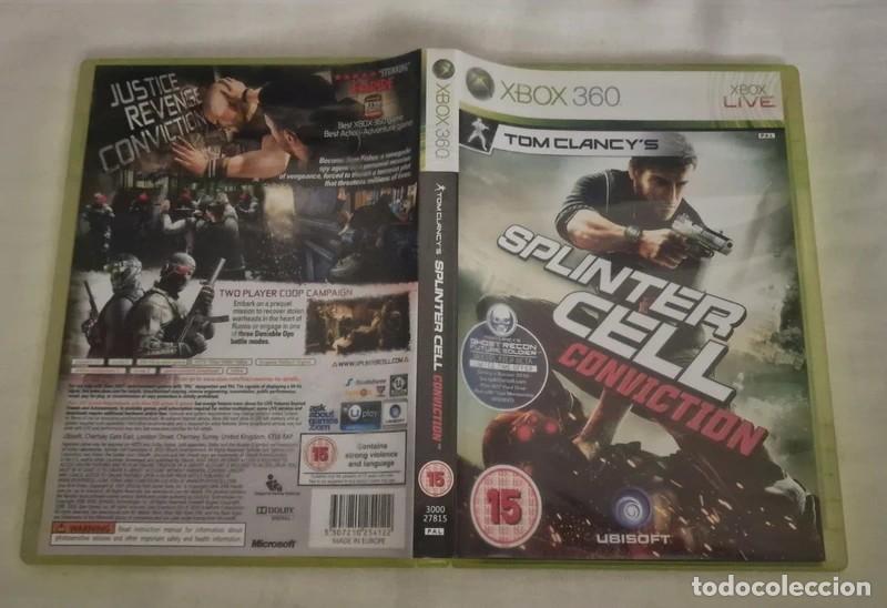 Videojuegos y consolas: Tom Clancys Splinter Cell Conviction Xbox 360 - Foto 3