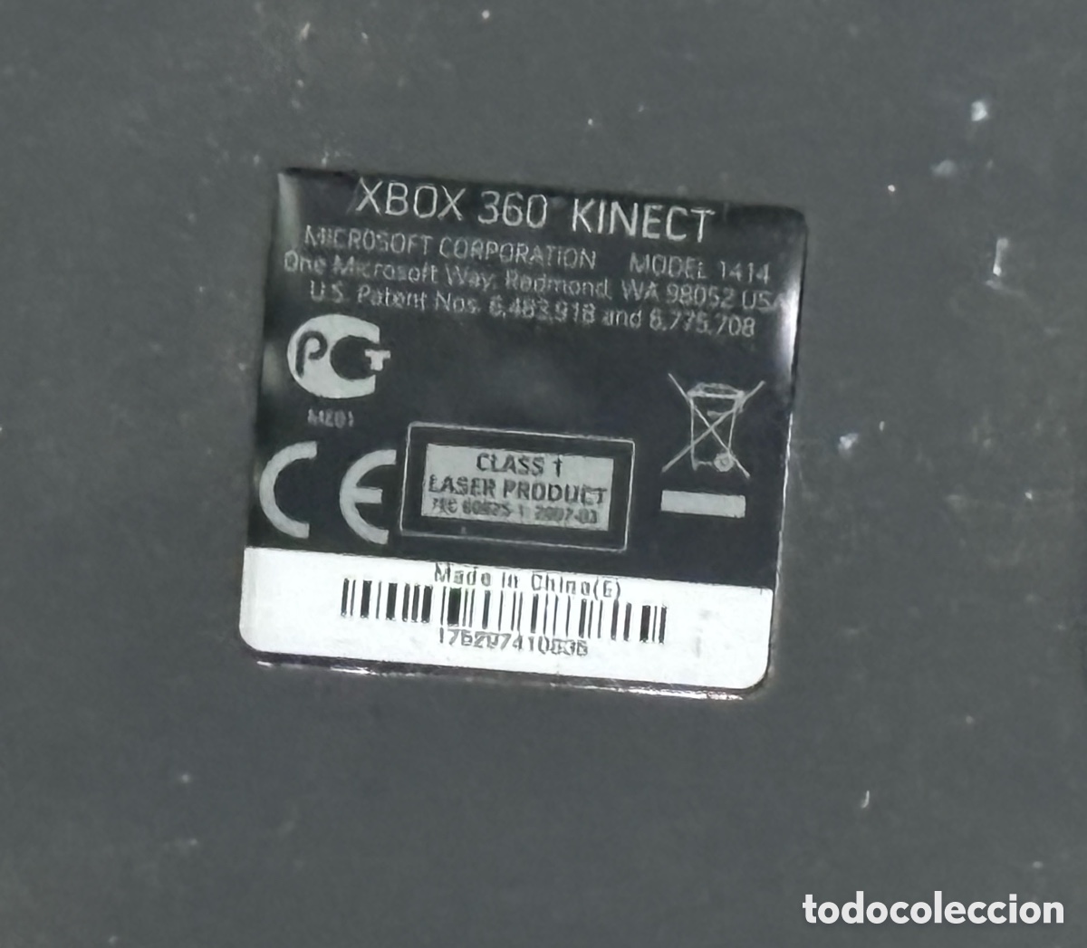 Videojuegos y consolas: Sensor Microsoft Kinect para Xbox 360 - Modelo 1414 - Original - Foto 5