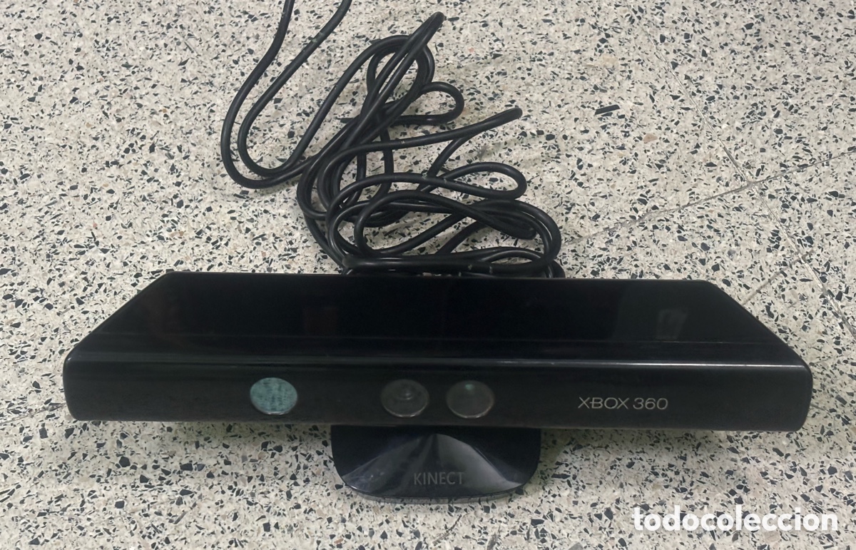 Videojuegos y Consolas: Sensor Microsoft Kinect para Xbox 360 - Modelo 1414 - Original