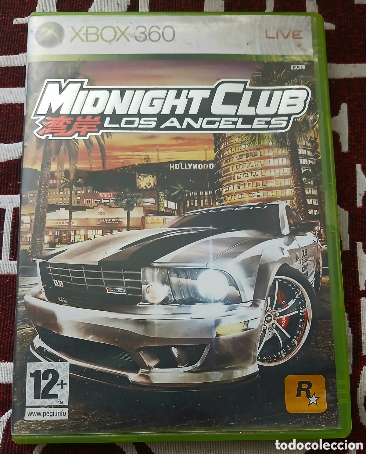 Videojuegos y Consolas: Caja, Car&aacute;tula y Manual Midnight Club: Los Angeles - Xbox 360 (PAL Espa&ntilde;a) &iexcl;SIN JUEGO!