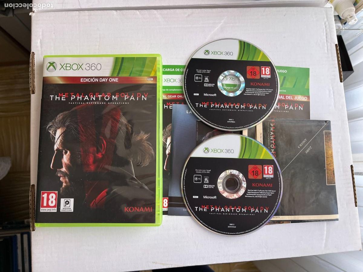 Videojuegos y Consolas: METAL GEAR SOLID V THE PHANTOM PAIN - XBOX 360 X360 KREATEN