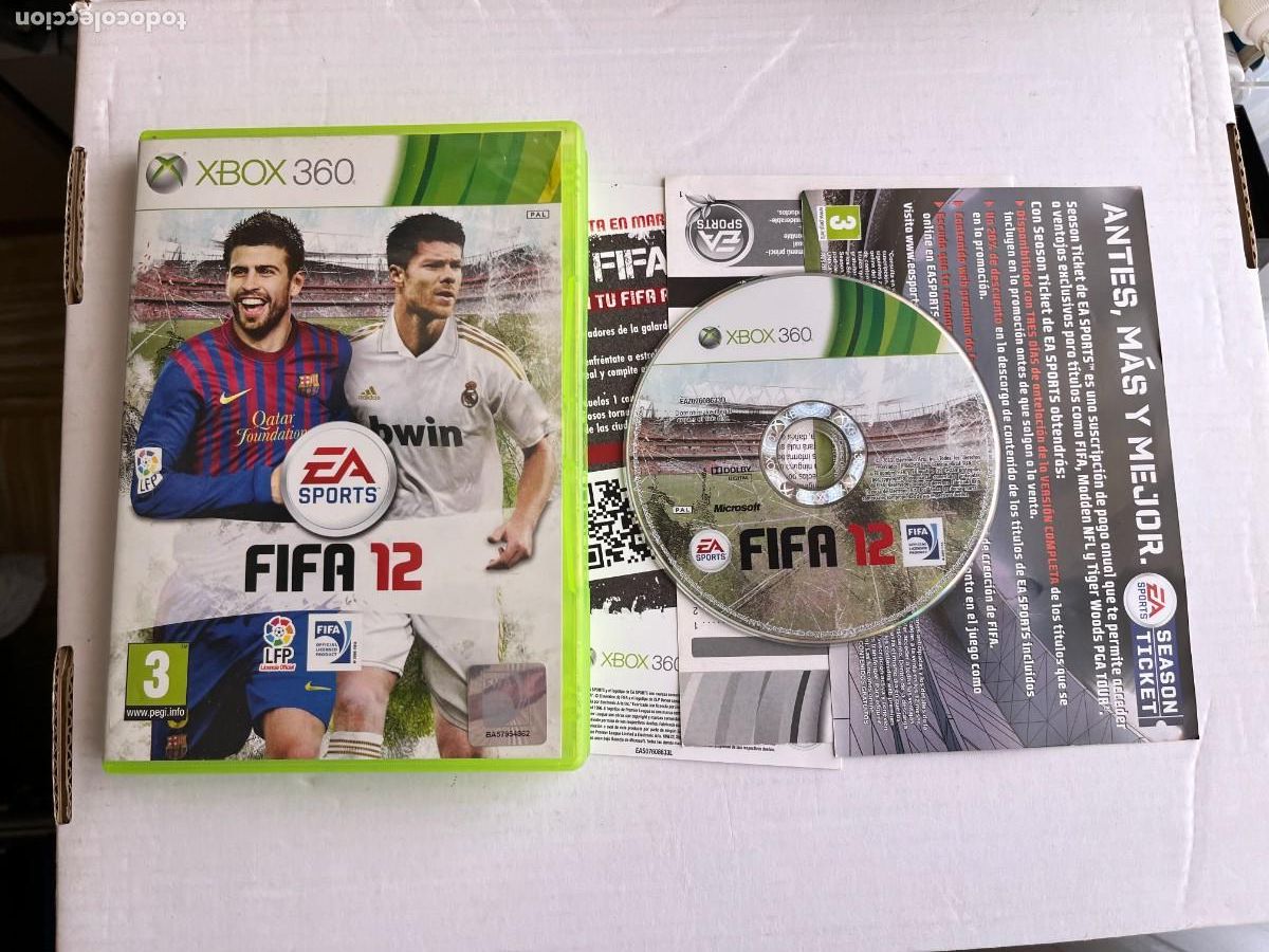 Videojuegos y Consolas: FIFA 12 - XBOX 360 X360 KREATEN