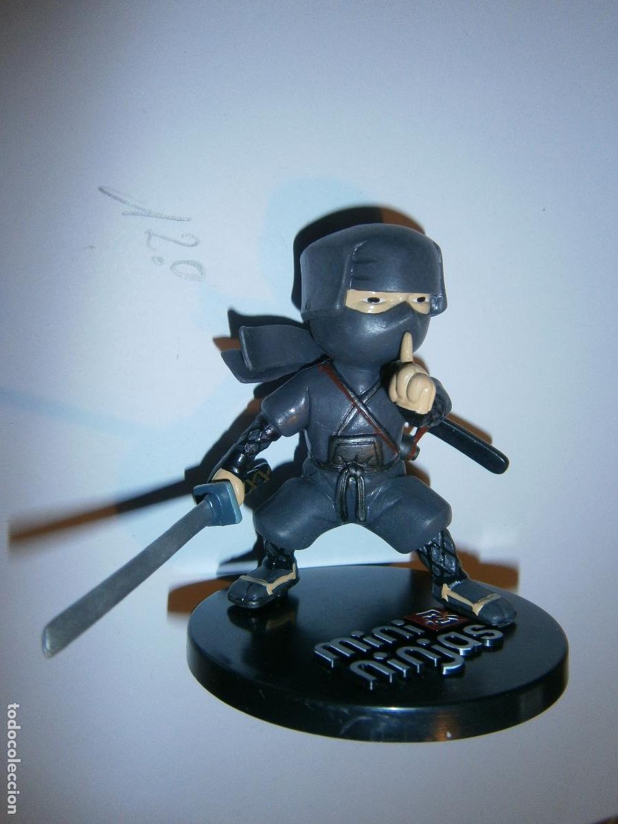 Videojuegos y Consolas: ANTIGUA FIGURA DE ACCION DE HIRO EDICION ESPECIAL XBOX VIDEO JUEGO MINI NINJAS NUEVA