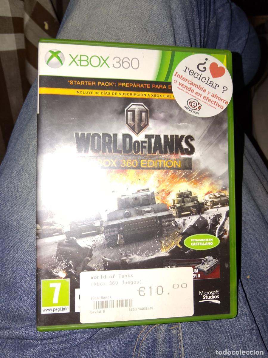 Videojuegos y Consolas: Juego Xbox 360: World of Tanks