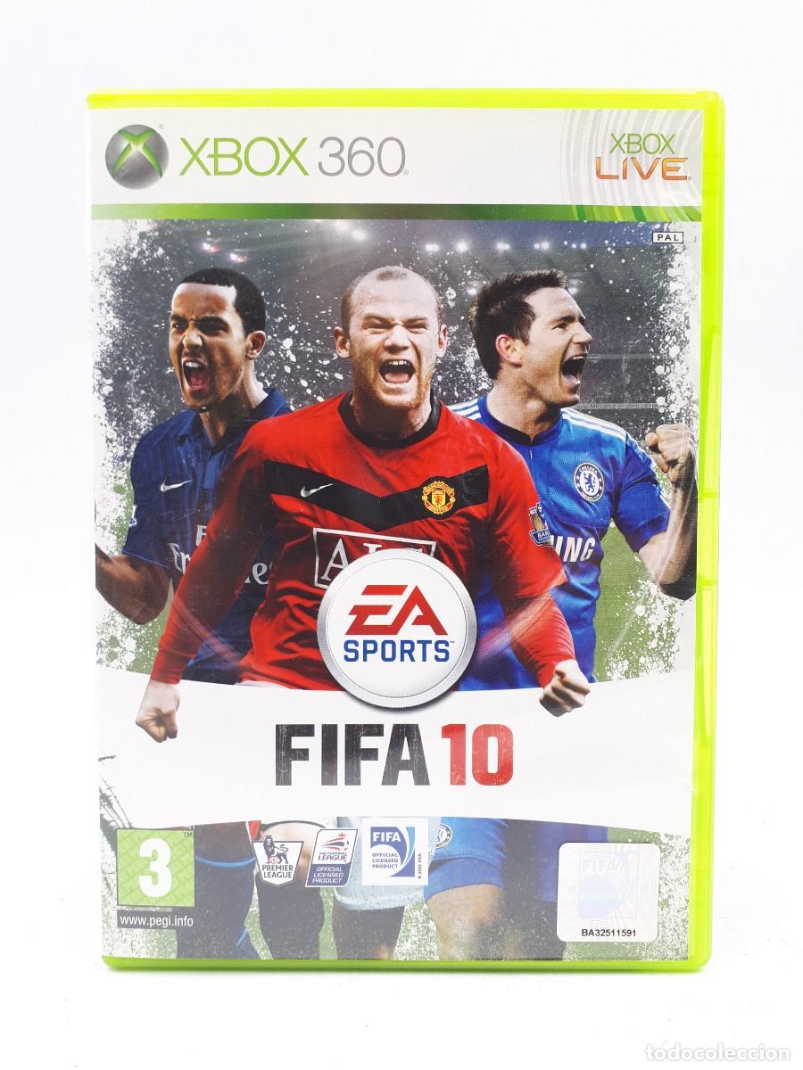 Videojuegos y Consolas: JUEGO COMPLETO FIFA SOCCER 10 2010 MICROSOFT XBOX 360 PAL EUROPA UK. BUEN ESTADO