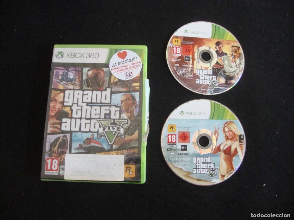 Videojuegos y consolas: XBOX 360 GRAND THEFT AUTO V FIVE - Foto 1