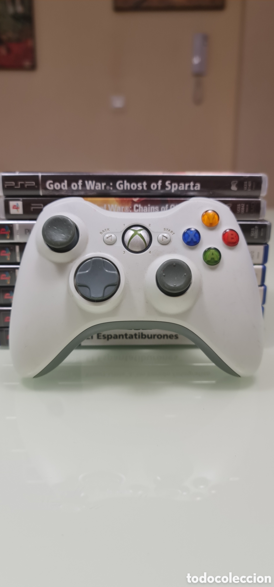 Videojuegos y Consolas: Mando Xbox 360 Blanco