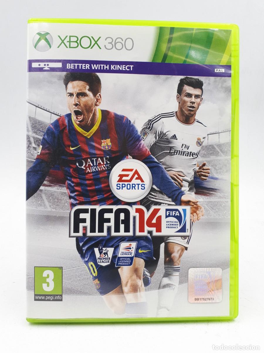Videojuegos y Consolas: JUEGO COMPLETO FIFA SOCCER 14 2014 MICROSOFT XBOX 360 PAL EUROPA UK. BUEN ESTADO
