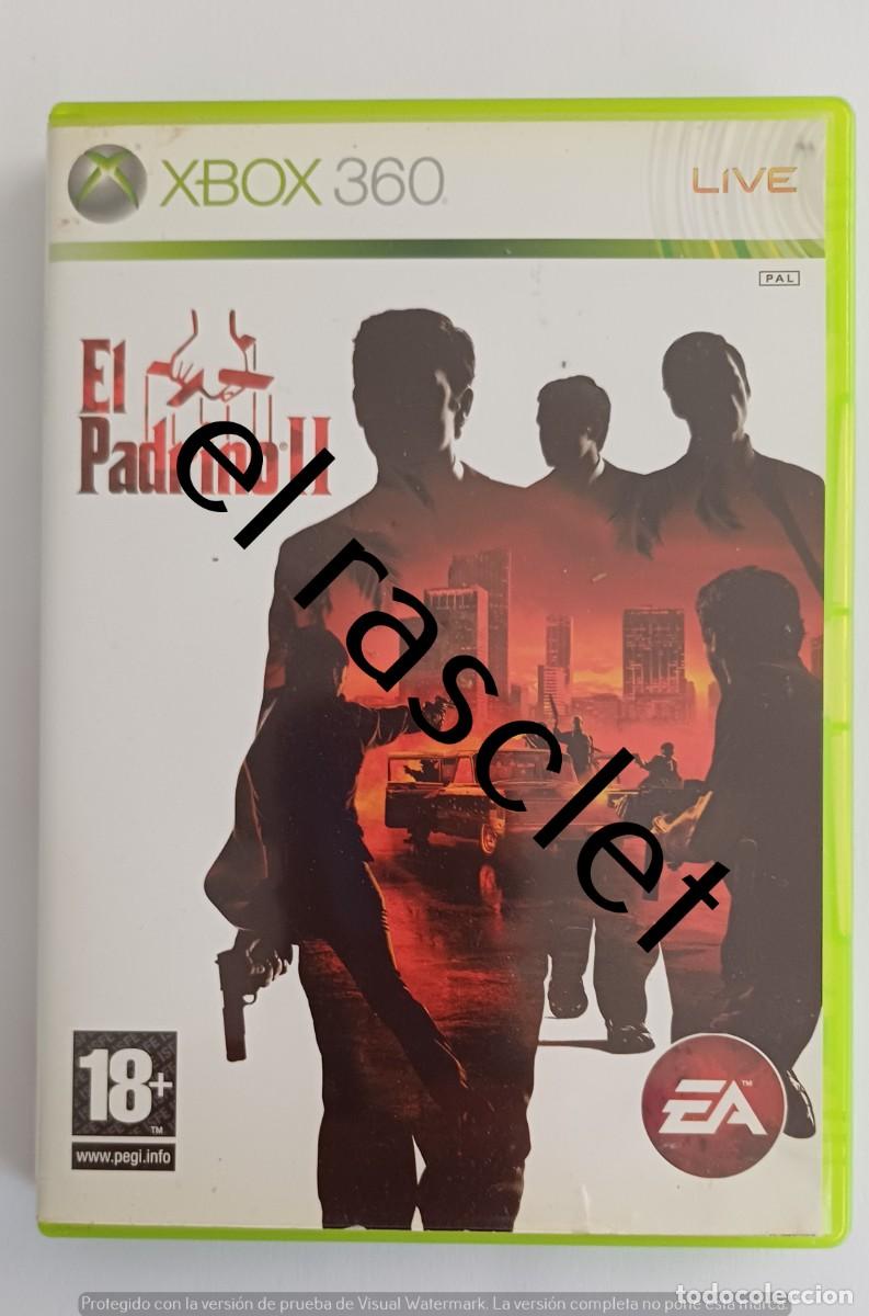 Videojuegos y Consolas: CAJA VACIA XBOX 360-EL PADRINO II -CONTIENE MANUAL