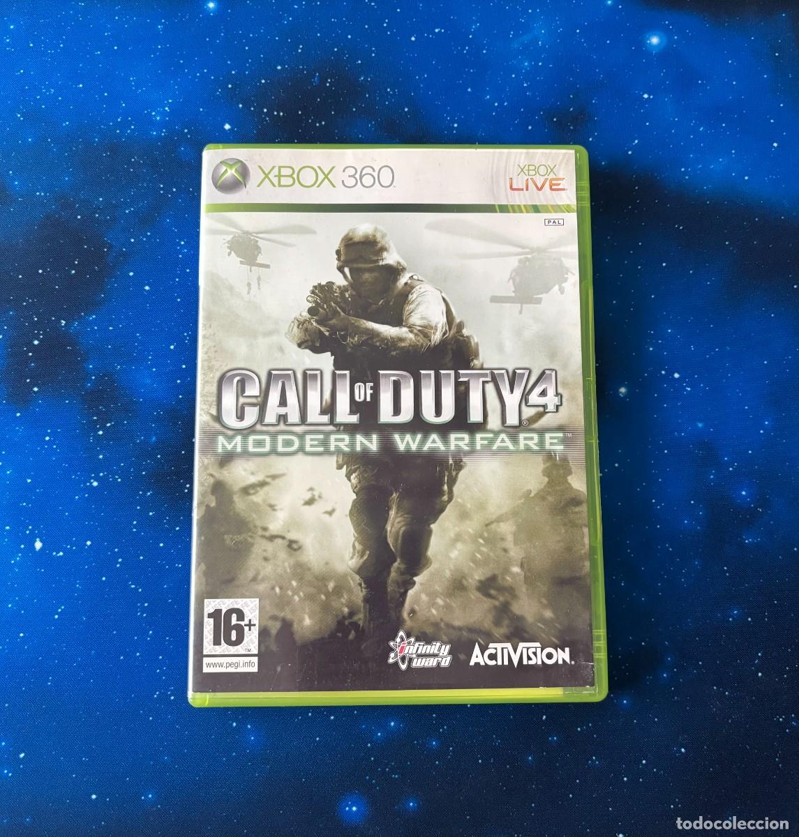 Videojuegos y Consolas: Call of Duty 4 Modern Warfare Xbox 360 Completo PAL