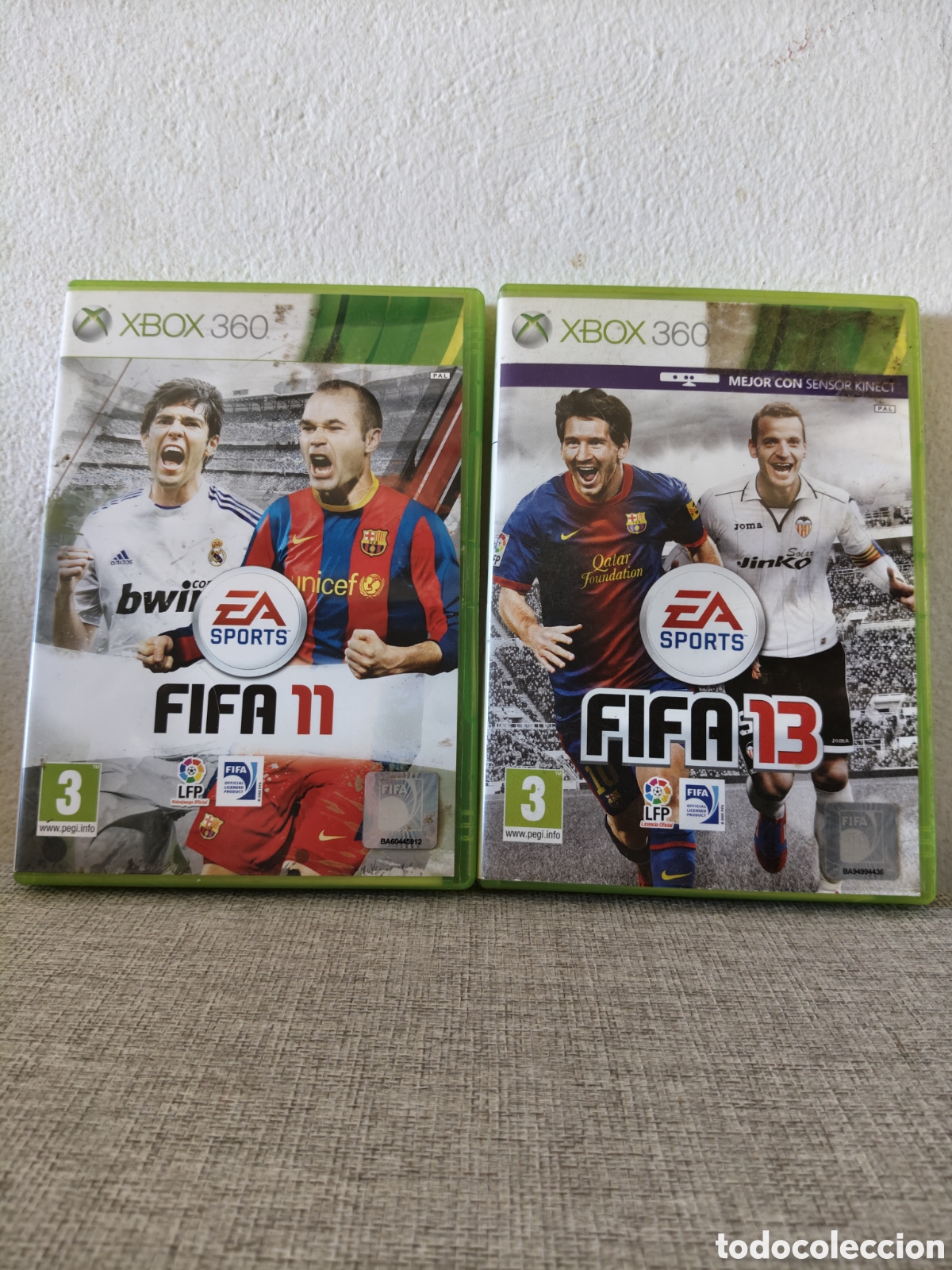 Videojuegos y Consolas: Lote 2 Juegos Xbox 360 (FIFA 11 + FIFA 13)