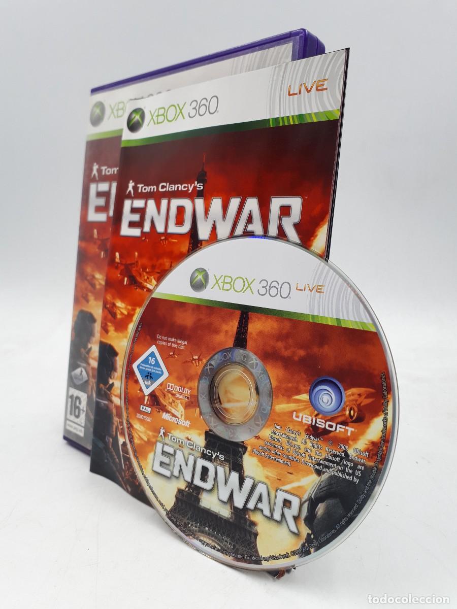 Videojuegos y Consolas: Juego Tom Clancy's EndWar End war COMPLETO PAL MICROSOFT XBOX 360 PAL ESPA&Ntilde;A.