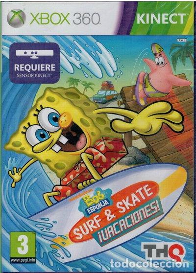 Videojuegos y Consolas: Bob Esponja Surf & Skate &iexcl;Vacaciones!- 4005209153416