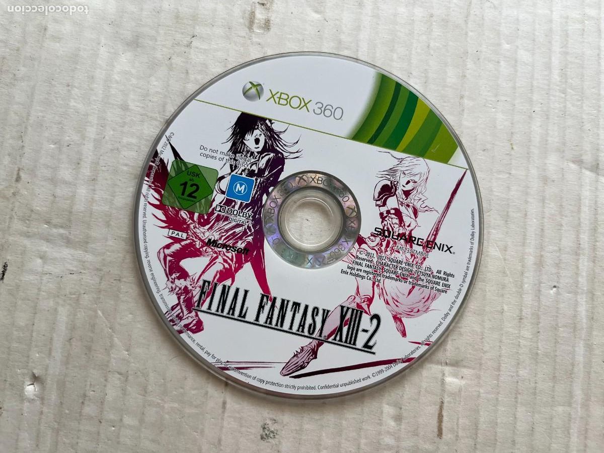 Videojuegos y Consolas: FINAL FANTASY XIII-2 - XBOX 360 X360 KREATEN