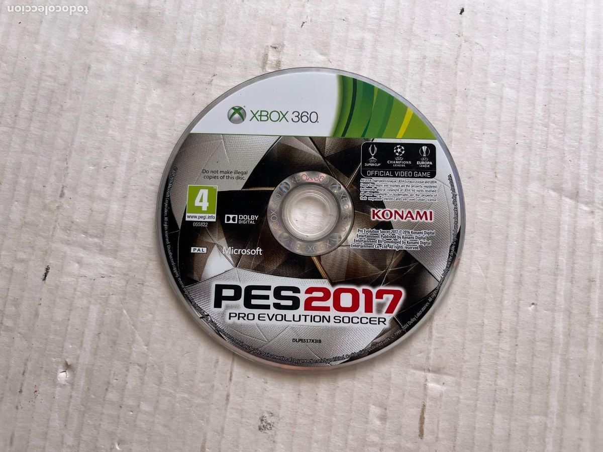 Videojuegos y Consolas: PES 2017 PRO EVOLUTION SOCCER 17- XBOX 360 X360 KREATEN
