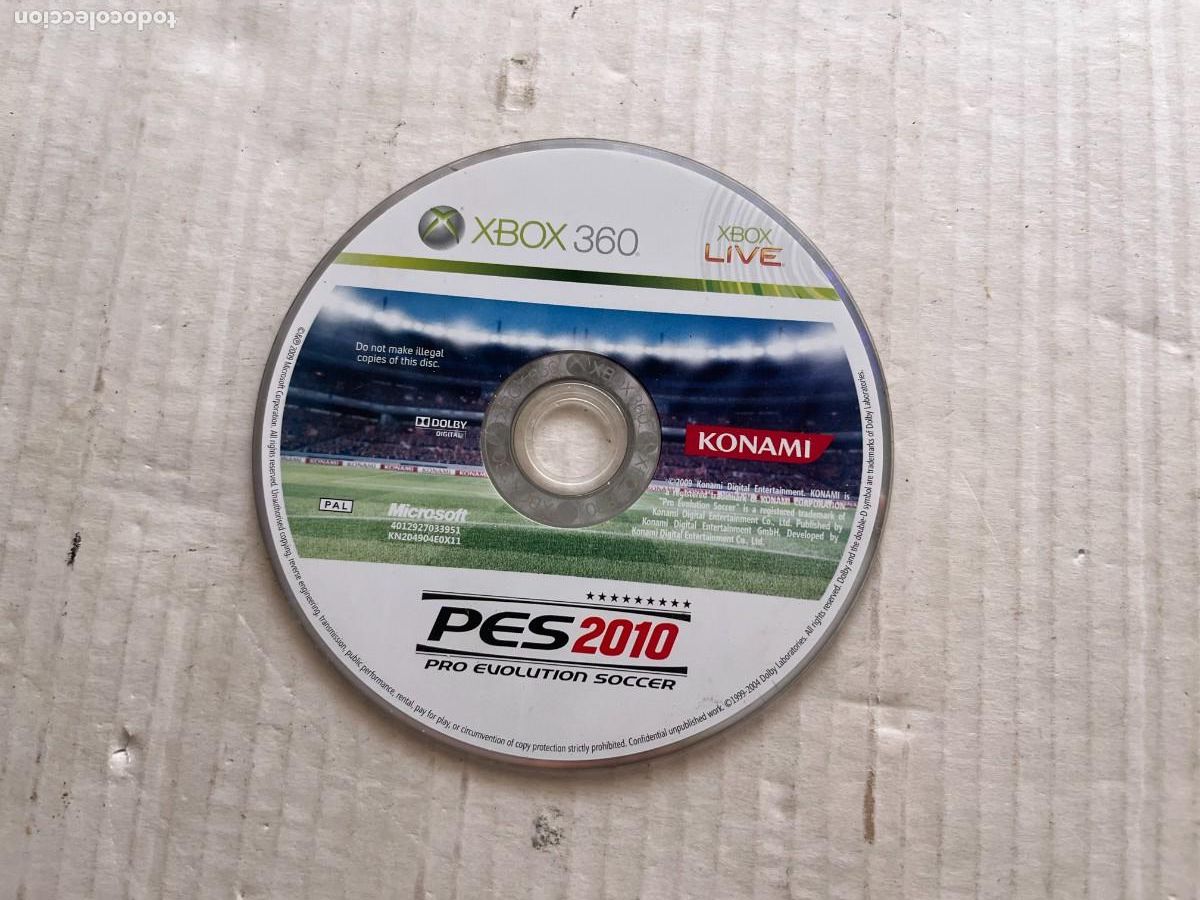 Videojuegos y Consolas: PRO EVOLUTION SOCCER 2010 PES 10 - XBOX 360 X360 KREATEN