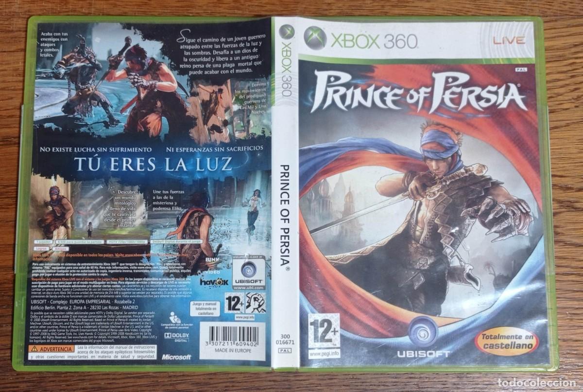 Videojuegos y consolas: PRINCE OF PERSIA - EN CASTELLANO - XBOX 360 UBISOFT