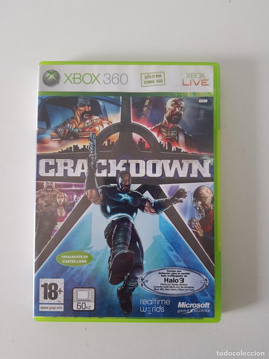Videojuegos y consolas: Crackdown Xbox 360 Pal Espa&ntilde;a Completo Original Microsoft Game Studios - Foto 1