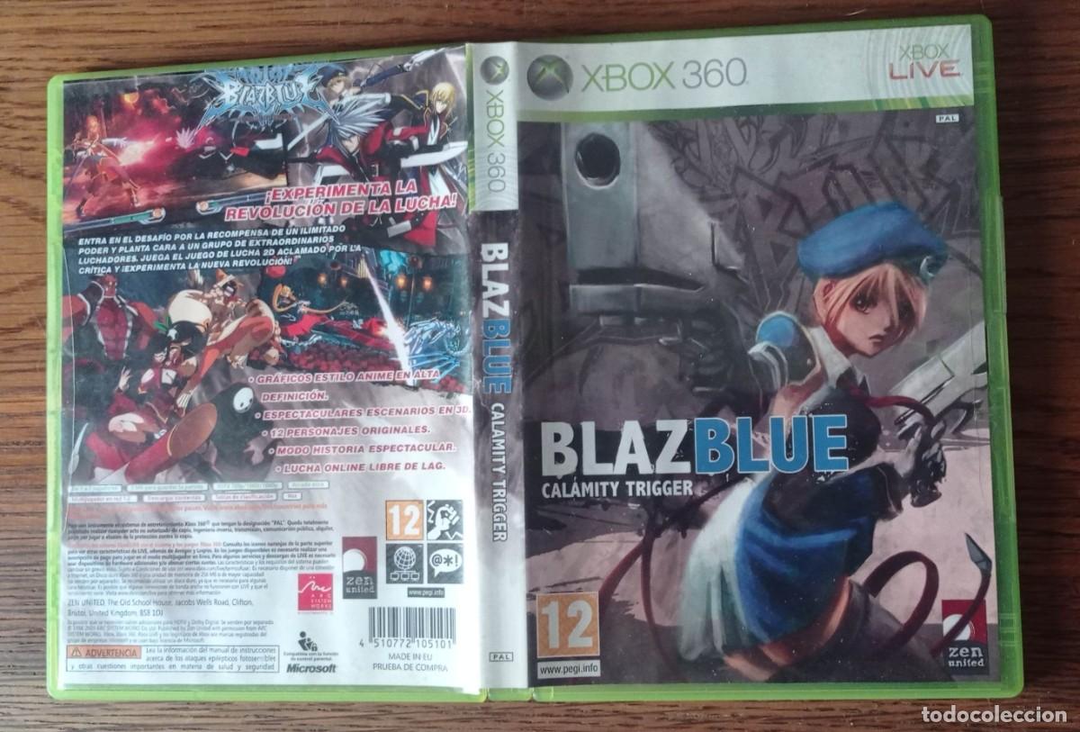 Videojuegos y consolas: BLAZBLUE O BLAZ BLUE CALAMITY TRIGGER XBOX 360 PAL ESPA&Ntilde;A