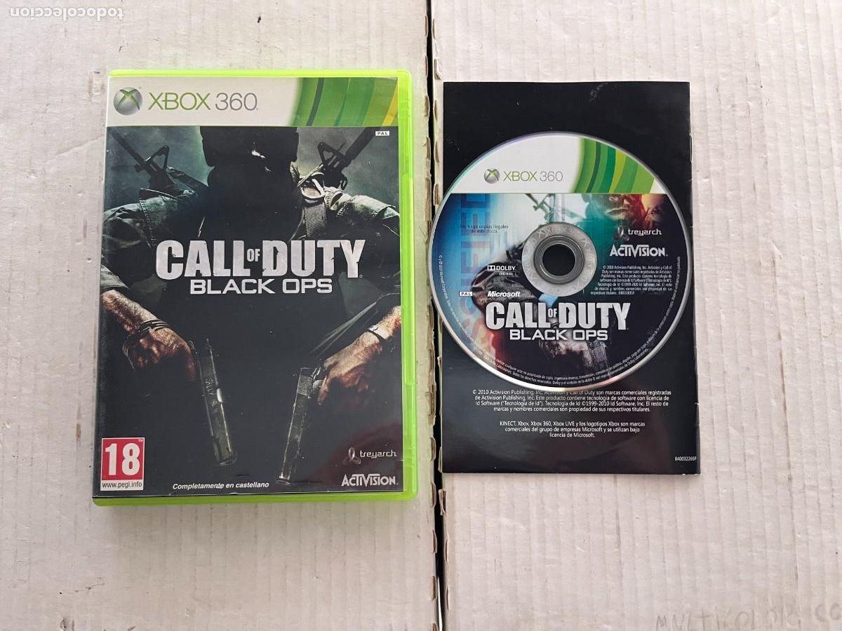 Videojuegos y consolas: CALL OF DUTY BLACK OPS - XBOX 360 X360 KREATEN