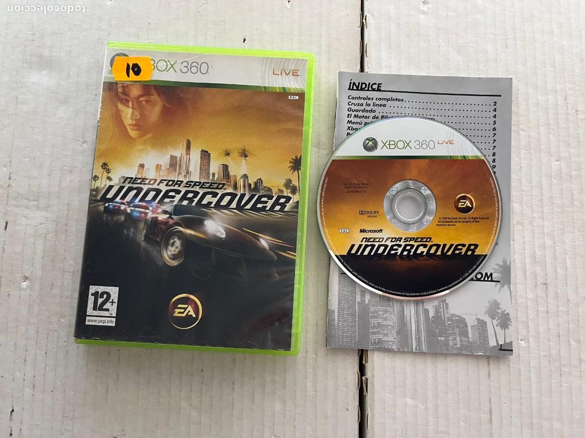 Videojuegos y consolas: NEED FOR SPEED UNDERCOVER - XBOX 360 X360 KREATEN