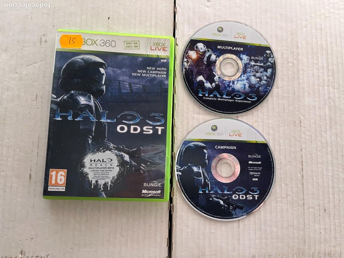 Videojuegos y consolas: HALO 3 ODST - XBOX 360 X360 KREATEN
