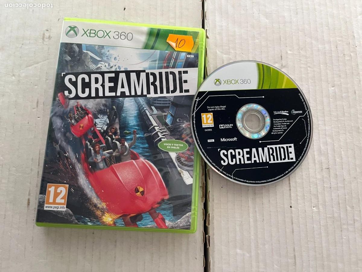 Videojuegos y consolas: SCREAMRIDE SCREAM RIDE - XBOX 360 X360 KREATEN