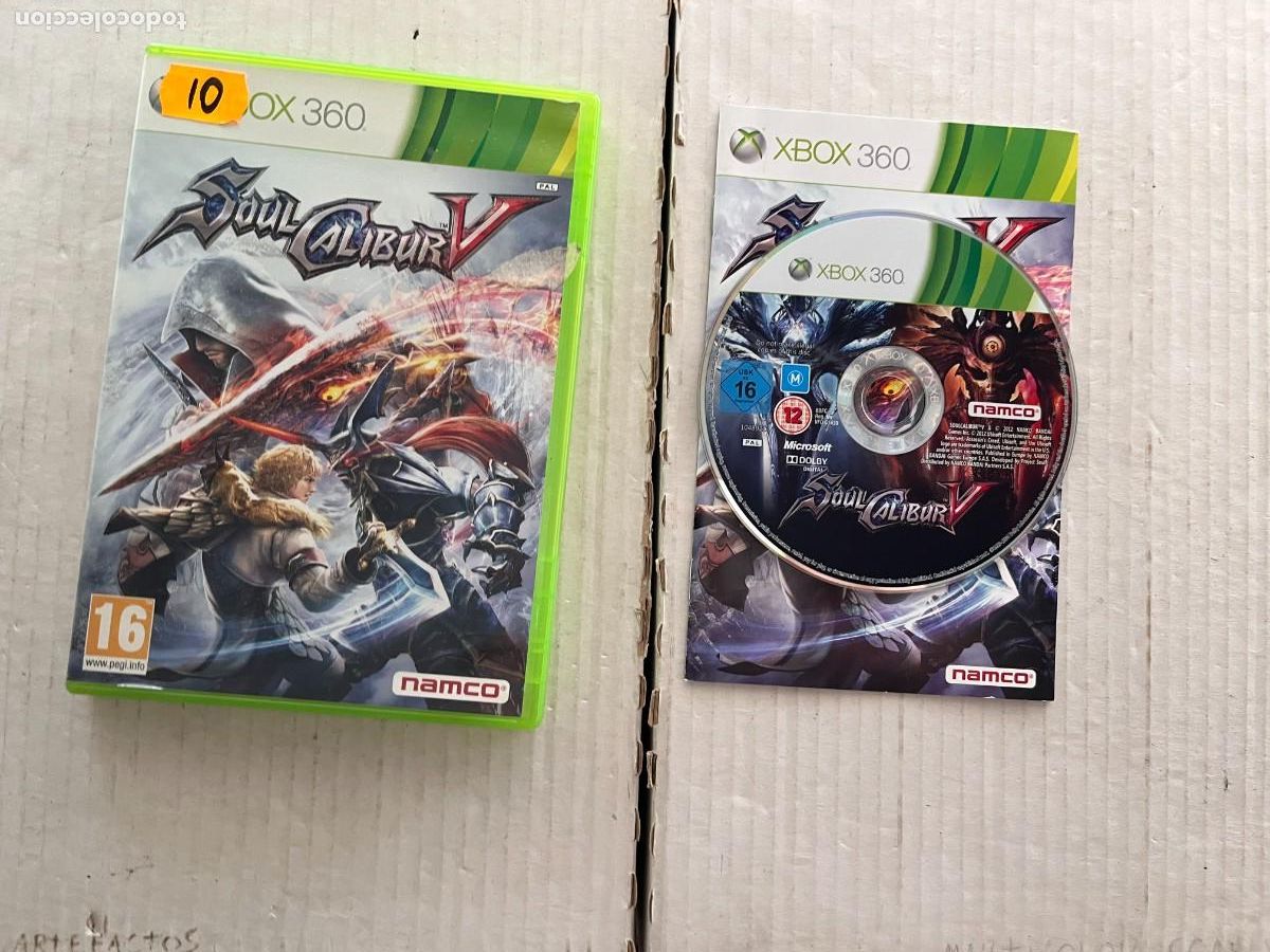Videojuegos y consolas: SOUL CALIBUR V SOULCALIBUR 5 - XBOX 360 X360 KREATEN