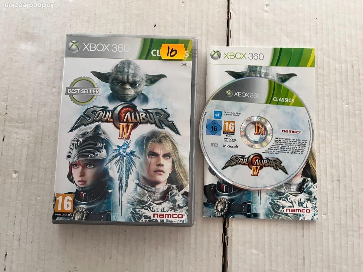 Videojuegos y consolas: SOUL CALIBUR iV SOULCALIBUR 4 - XBOX 360 X360 KREATEN