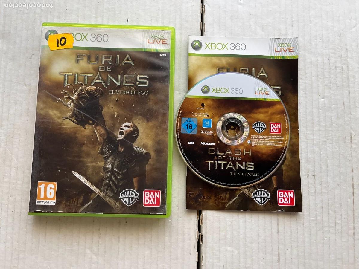 Videojuegos y consolas: FURIA DE TITANTES - XBOX 360 X360 KREATEN