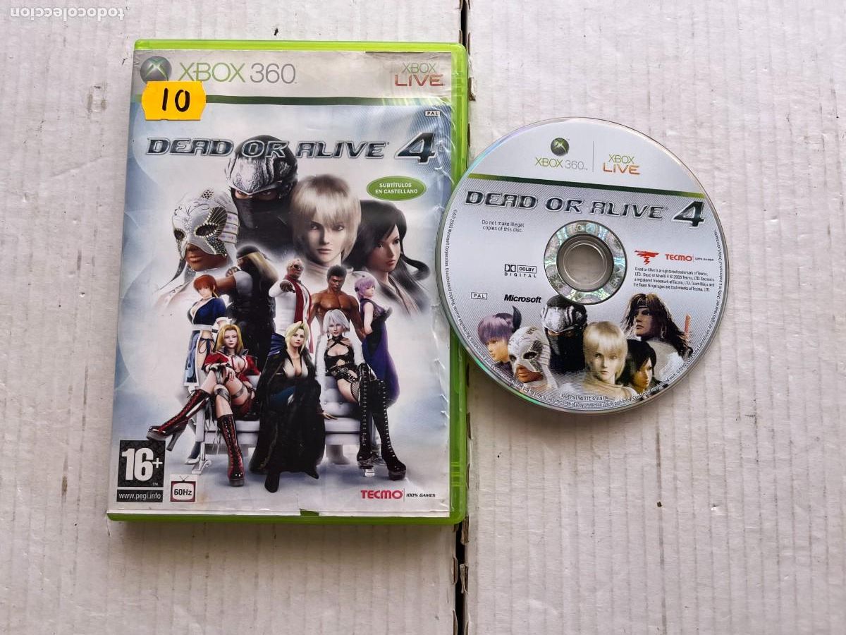 Videojuegos y consolas: DEAD OR ALIVE 4 - XBOX 360 X360 KREATEN