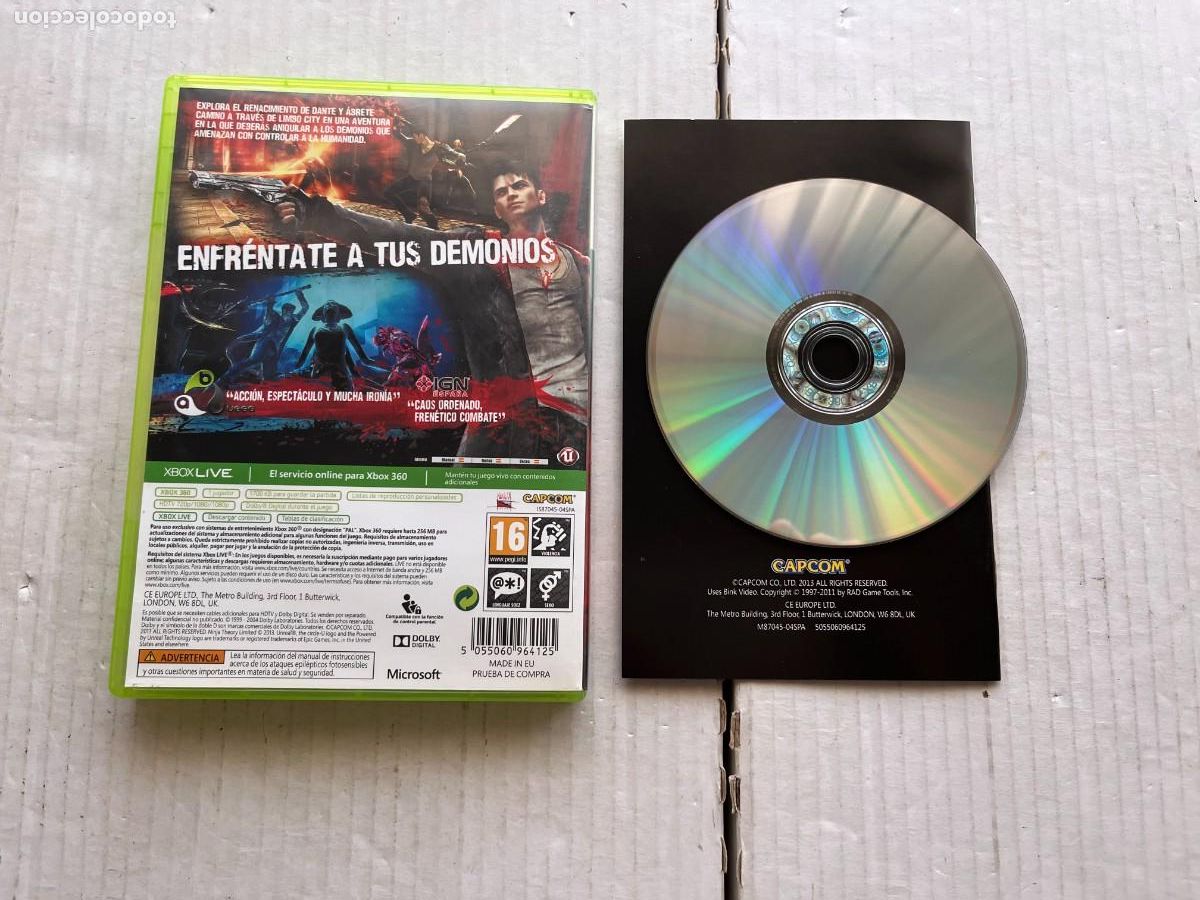 Videojuegos y consolas: DMC DEVIL MAY CRY - XBOX 360 X360 KREATEN - Foto 2