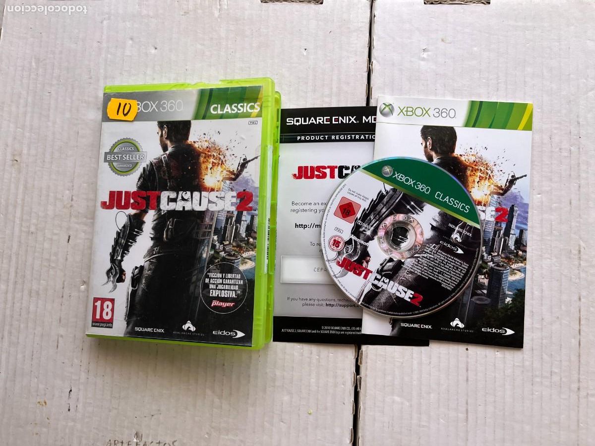 Videojuegos y consolas: JUST CAUSE 2 - XBOX 360 X360 KREATEN