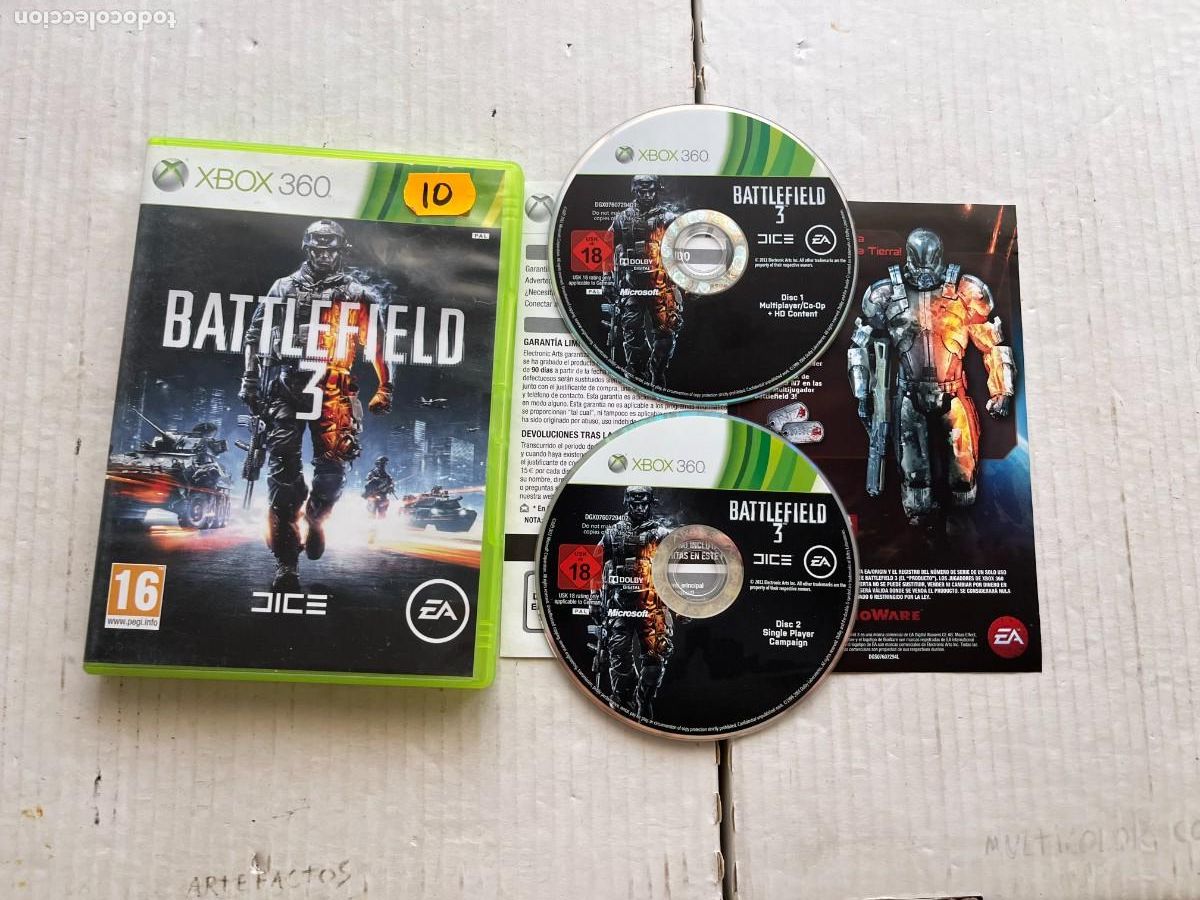 Videojuegos y consolas: BATTLEFILED 3 - XBOX 360 X360 KREATEN