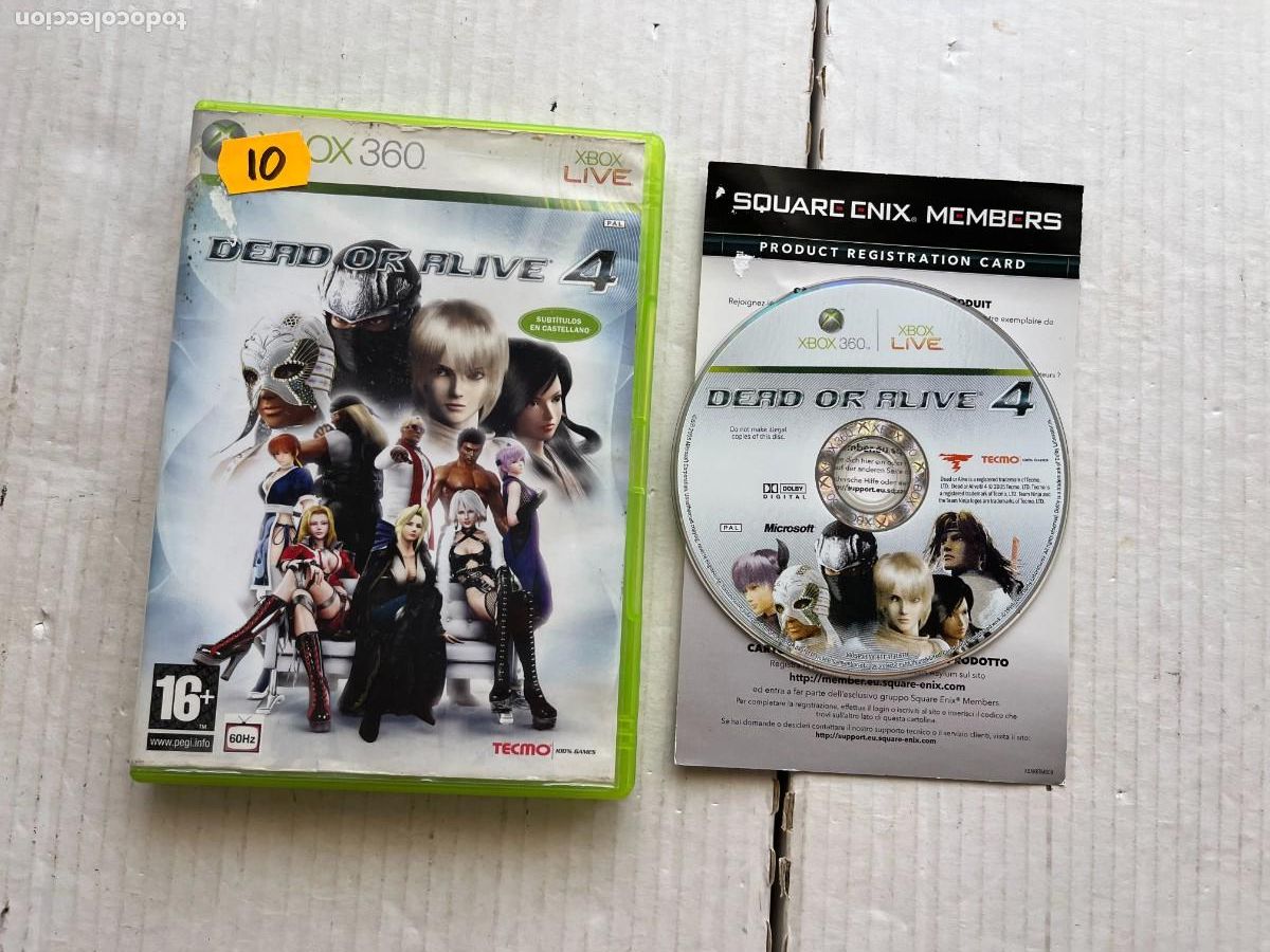 Videojuegos y consolas: DEAD OR ALIVE 4 - XBOX 360 X360 KREATEN