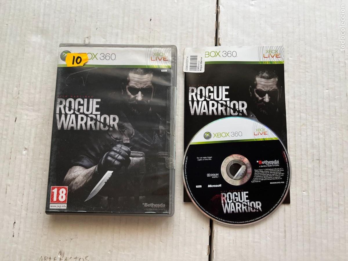 Videojuegos y consolas: ROGUE WARRIOR XBOX 360 X360 KREATEN