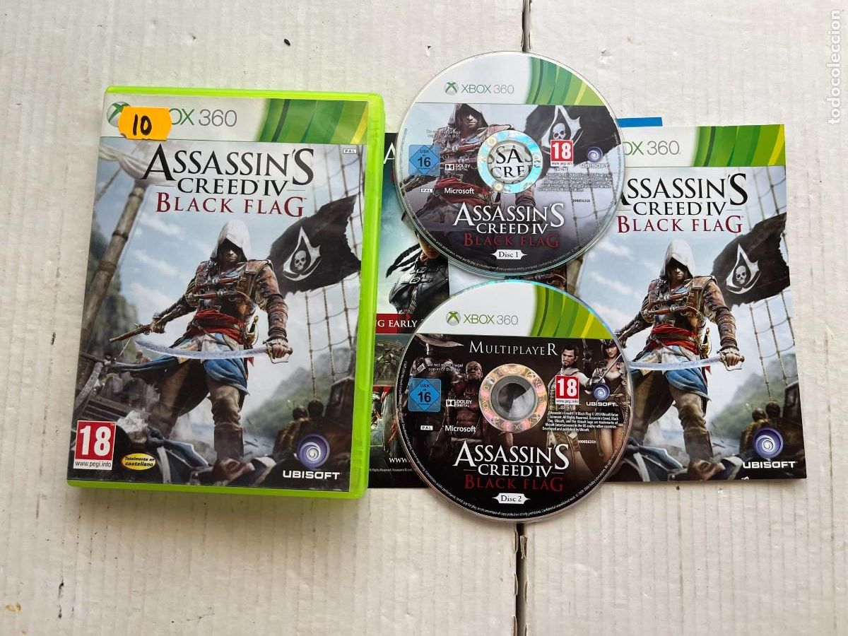 Videojuegos y consolas: ASSASSINS CREED IV BLACK FLAG 4 - XBOX 360 X360 KREATEN