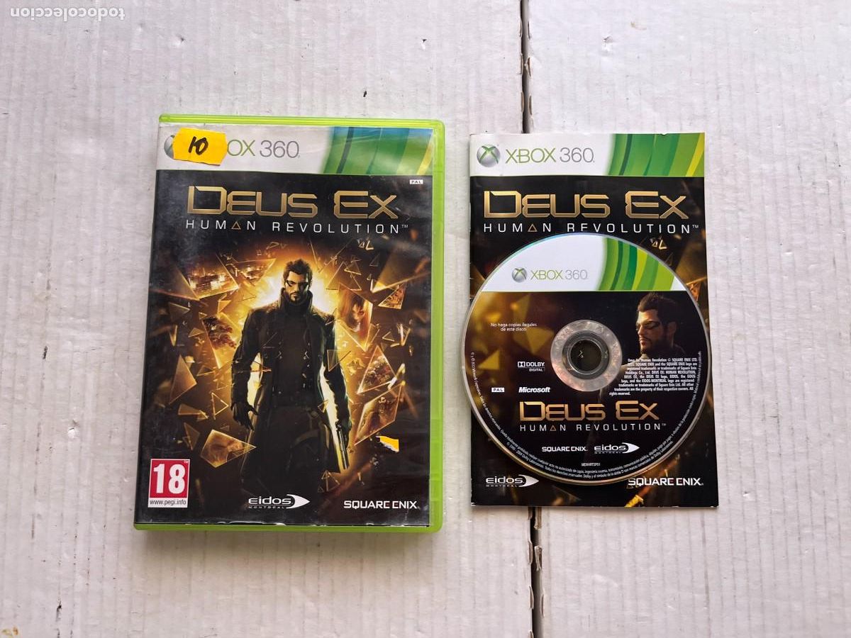 Videojuegos y consolas: DEUS EX HUMAN REVOLUTION . XBOX 360 X360 KREATEN