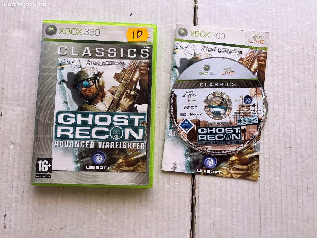 Videojuegos y consolas: TOM CLANCYS GHOST RECON ADVANCED WARFIGHTER CLASSICS - XBOX 360 X360 KREATEN