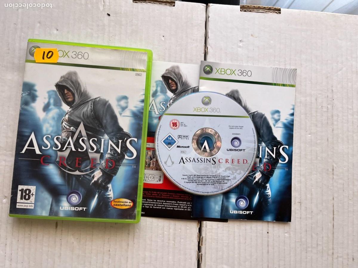 Videojuegos y consolas: ASSASSIN CREED 1 - XBOX 360 X360 KREATEN