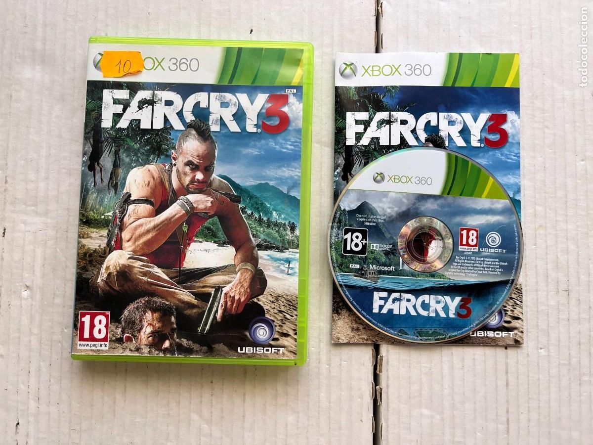 Videojuegos y consolas: FARCRY3 FAR CRY 3 FAR CRY III- XBOX 360 X360 KREATEN