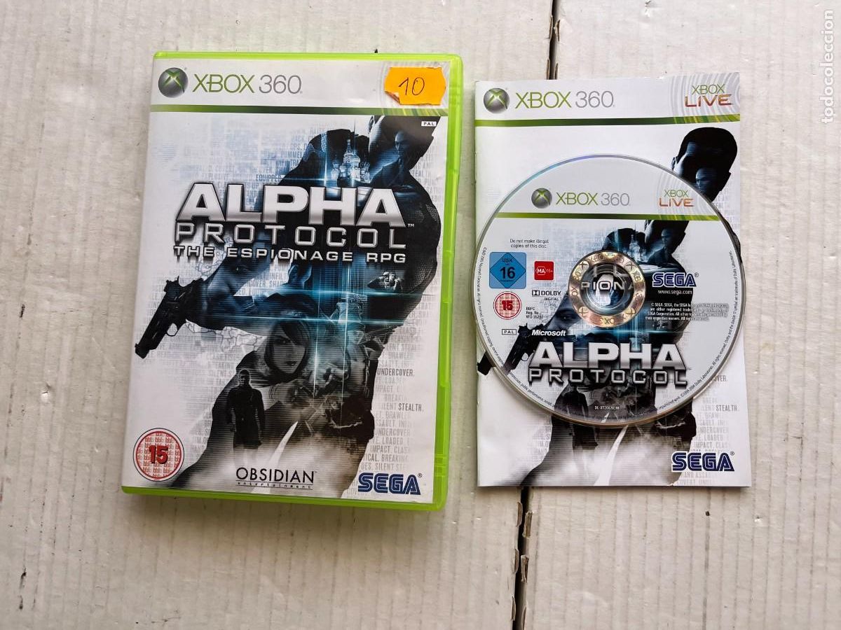 Videojuegos y consolas: ALPHA PROTOCOL - XBOX 360 X360 KREATEN