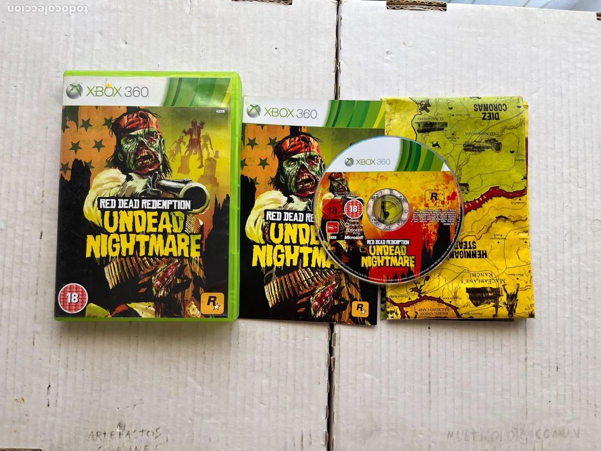 Videojuegos y consolas: RED DEAD REDEMPTION UNDEAD NIGHTMARE - XBOX 360 X360 KREATEN