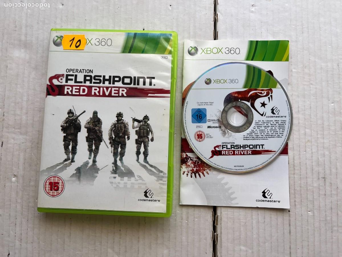 Videojuegos y consolas: OPERATION FLASHPOINT RED RIVER - XBOX 360 X360 KREATEN