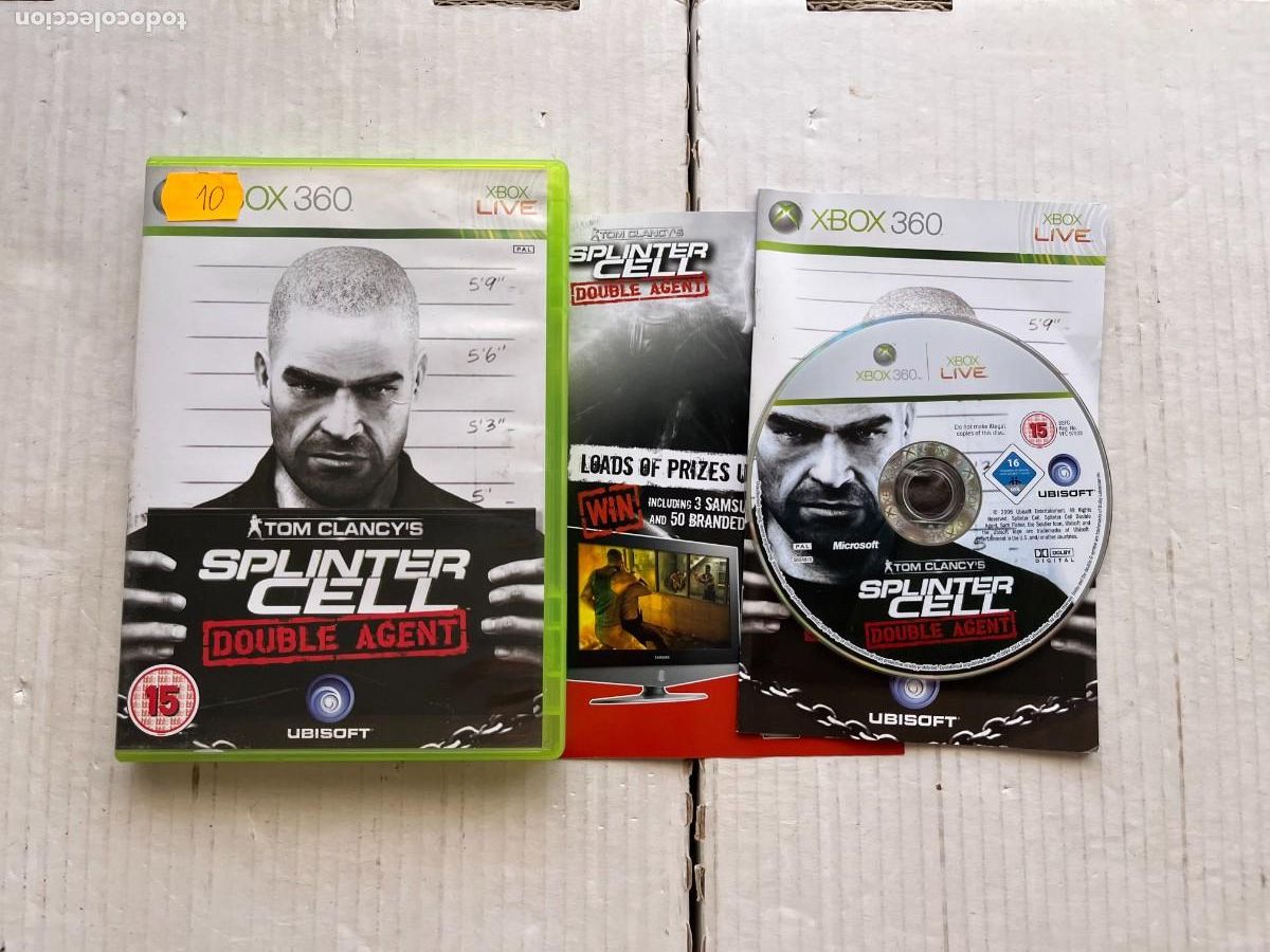 Videojuegos y consolas: TOM CLANCYS SPLINTER CELL DOUBLE AGENT - XBOX 360 X360 KREATEN