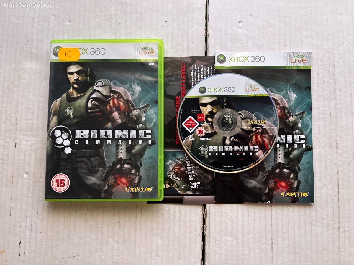 Videojuegos y consolas: BIONIC COMMANDO - XBOX 360 X360 KREATEN