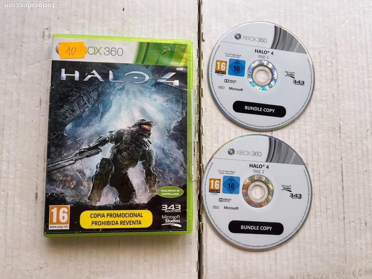 Videojuegos y consolas: HALO 4 BUNDLE COPY 2 DISCOS - XBOX 360 X360 KREATEN